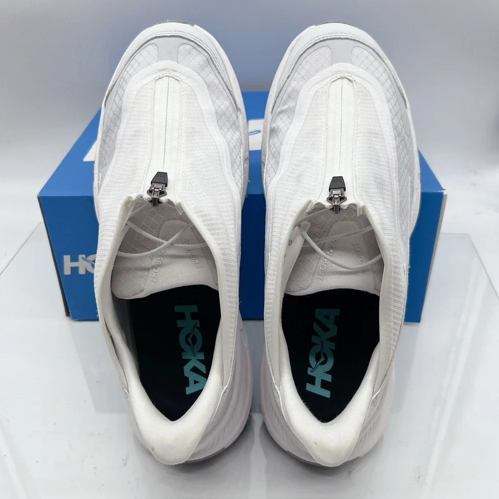 HOKA One One Project Transport Sneakers Running Shoes White Mens US 10 Wms US 11
